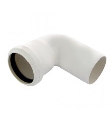 Отвод канализационный Raupiano Plus 50х87° REHAU (РЕХАУ - 11211341001)