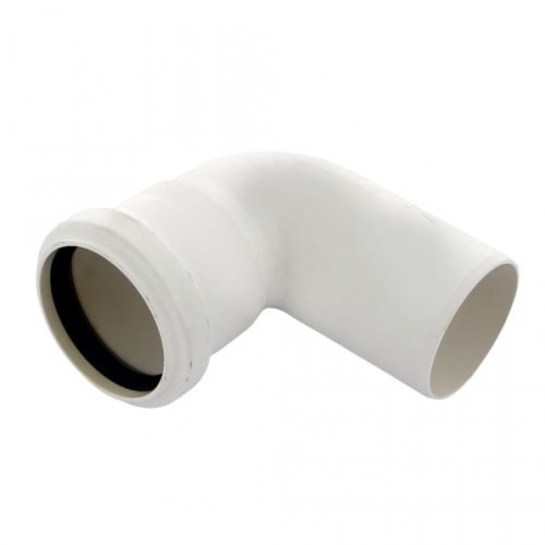 Отвод канализационный Raupiano Plus 50х87° REHAU (РЕХАУ - 11211341001)