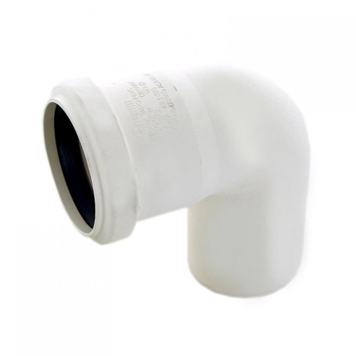 Отвод канализационный Raupiano Plus 50х87° REHAU (РЕХАУ - 11211341001)