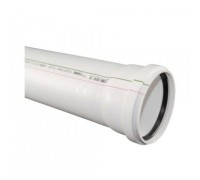 Труба канализационная Raupiano Plus 40/1000 мм REHAU (РЕХАУ - 11230341200)