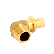 Уголок-переходник с наружной резьбой 16-R 1/2 RX+ REHAU (РЕХАУ - 14563471001)