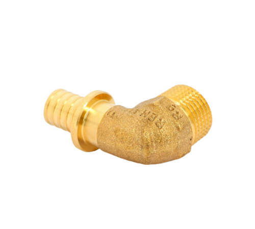 Уголок-переходник с наружной резьбой 16-R 1/2 RX+ REHAU (РЕХАУ - 14563471001)