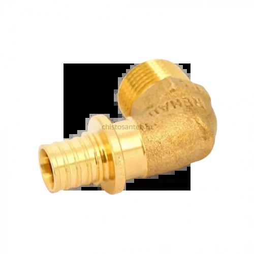 Уголок-переходник с наружной резьбой 16-R 1/2 RX+ REHAU (РЕХАУ - 14563471001)