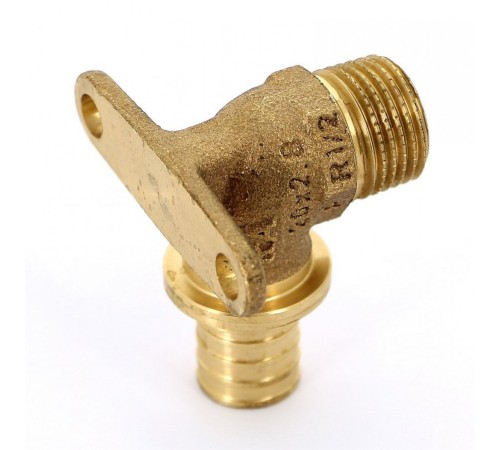 Угольник настенный с наружной резьбой 20-Rp 1/2 RX+ REHAU (РЕХАУ - 14563651001)