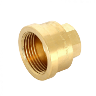 Муфта переxодная ВВ 1"x1/2" бронза Viega