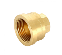Муфта переxодная ВВ 1"x1/2" бронза Viega
