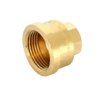 Муфта переxодная ВВ 1"x1/2" бронза Viega
