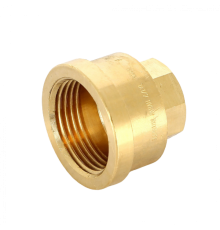 Муфта переxодная ВВ 1"x1/2" бронза Viega