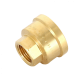 Муфта переxодная ВВ 1"x1/2" бронза Viega
