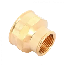 Муфта переxодная ВВ 1 1/2"x1", бронза Viega
