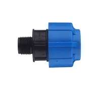 Муфта с наружной резьбой 25x1/2" ПНД Политэк