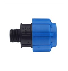 Муфта с наружной резьбой 25x1/2" ПНД Политэк