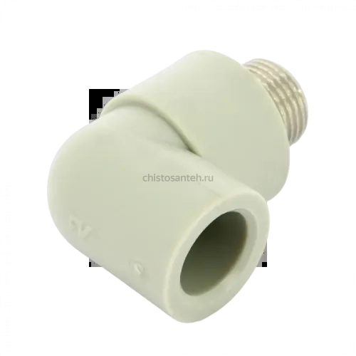 Угольник PPR с наружной резьбой 20х1/2" FV-Plast