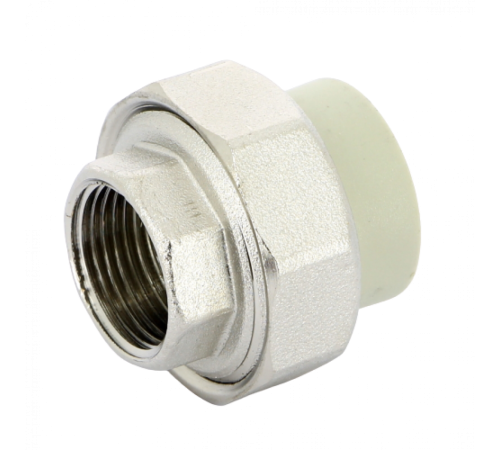 Разъёмное соединение PPR с внутренней резьбой 25x3/4" FV-Plast Разъёмное соединение PPR с внутренней резьбой 25x3/4" FV-Plast