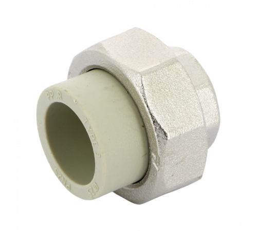 Разъёмное соединение PPR с внутренней резьбой 25x3/4" FV-Plast Разъёмное соединение PPR с внутренней резьбой 25x3/4" FV-Plast