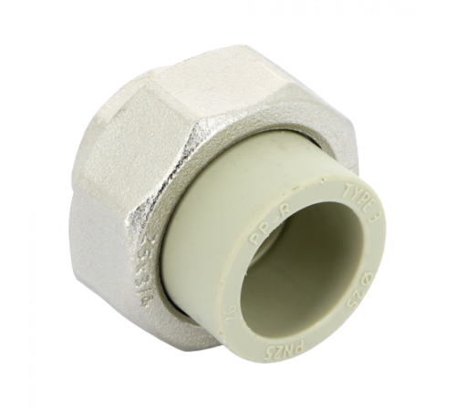 Разъёмное соединение PPR с внутренней резьбой 25x3/4" FV-Plast Разъёмное соединение PPR с внутренней резьбой 25x3/4" FV-Plast