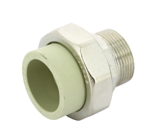 Разъёмное соединение PPR с наружной резьбой 40x1 1/4" FV-Plast Разъёмное соединение PPR с наружной резьбой 40x1 1/4" FV-Plast