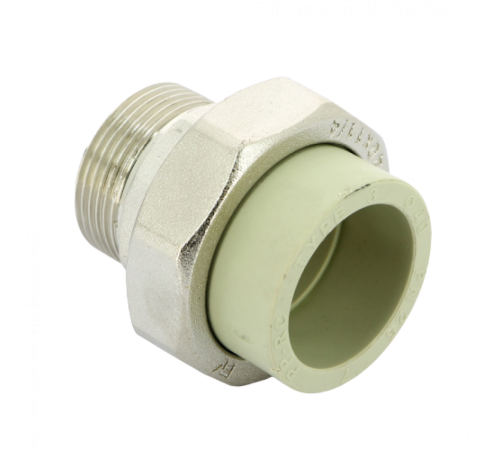 Разъёмное соединение PPR с наружной резьбой 40x1 1/4" FV-Plast Разъёмное соединение PPR с наружной резьбой 40x1 1/4" FV-Plast