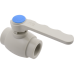 Кран шаровой с ручкой PPR 50 FV-Plast
