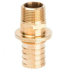 Переходник с наружной резьбой 32xR 3/4" для труб из сшитого полиэтилена Stout