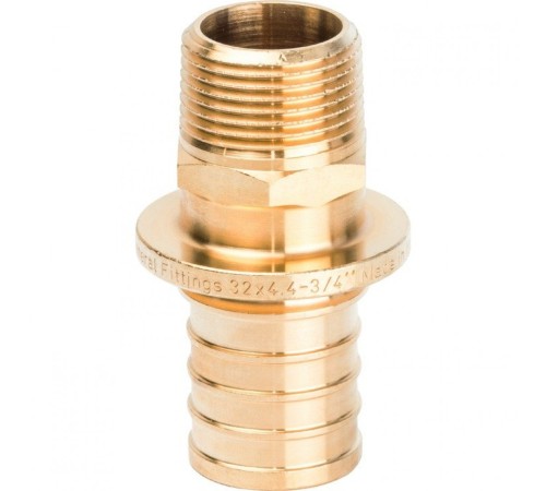 Переходник с наружной резьбой 32xR 3/4" для труб из сшитого полиэтилена Stout