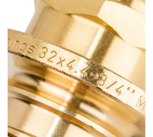 Переходник с наружной резьбой 32xR 3/4" для труб из сшитого полиэтилена Stout