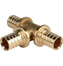 Тройник равнопроходный 25x25x25 для труб из сшитого полиэтилена Stout