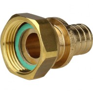 Переходник с накидной гайкой 20xG 3/4" для труб из сшитого полиэтилена Stout