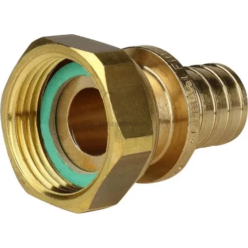 Переходник с накидной гайкой 20xG 3/4" для труб из сшитого полиэтилена Stout
