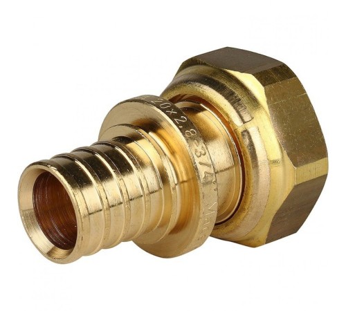 Переходник с накидной гайкой 20xG 3/4" для труб из сшитого полиэтилена Stout