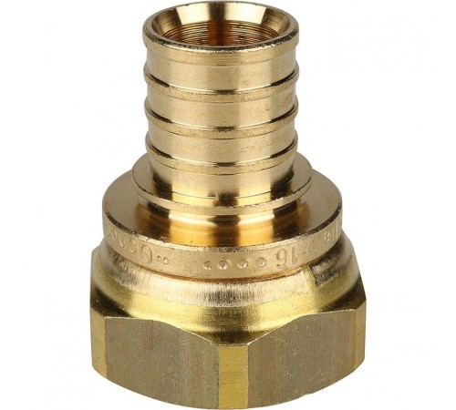 Переходник с накидной гайкой 20xG 3/4" для труб из сшитого полиэтилена Stout