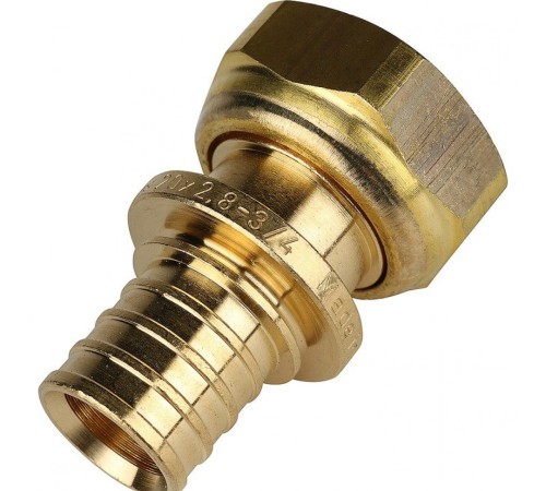 Переходник с накидной гайкой 20xG 3/4" для труб из сшитого полиэтилена Stout