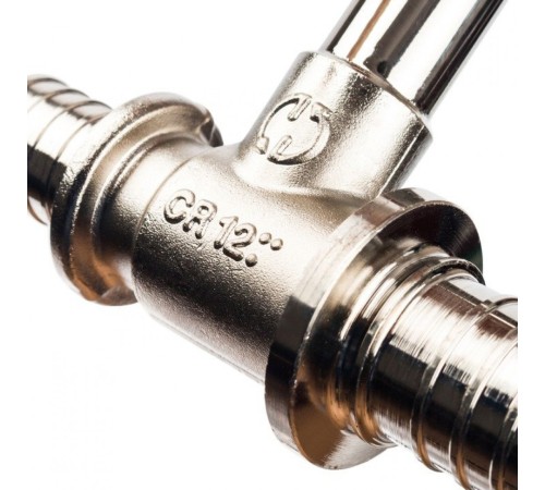 Трубка Т-образная 25/15/20 для труб из сшитого полиэтилена Stout