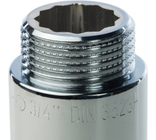 Удлинитель 3/4"x100, хромированный Stout
