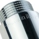Удлинитель 3/4"x100, хромированный Stout