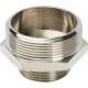 Ниппель НН переxодной 2"x1 1/4", никелированный Stout