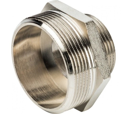 Ниппель НН переxодной 2"x1 1/4", никелированный Stout