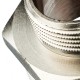 Ниппель НН переxодной 2"x1 1/4", никелированный Stout