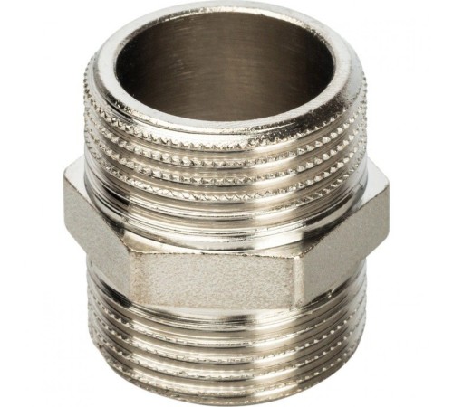 Ниппель HH 3/4" никелированный Stout