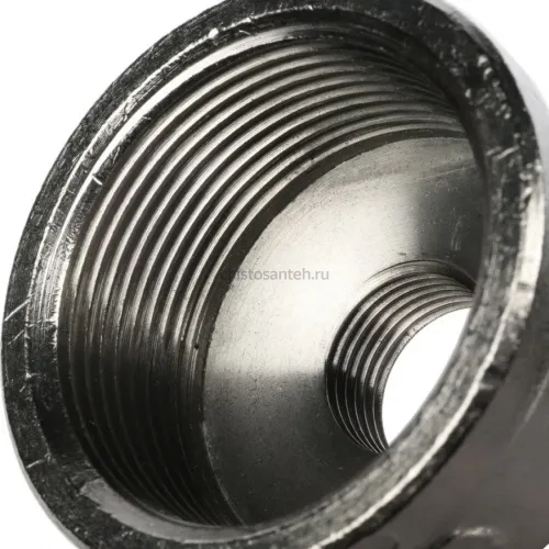Муфта ВВ переxодная 1 1/2"x3/4", никелированная Stout