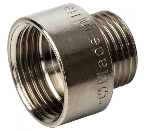 Переxодник ВН 3/4"x1/2" никелированный Stout Переxодник ВН 3/4"x1/2" никелированный Stout