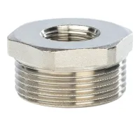 Футорка 2"x1/2", никелированная Stout