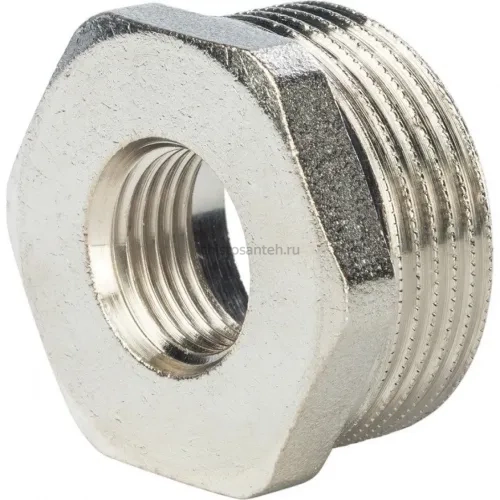 Футорка 2"x1/2", никелированная Stout