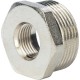 Футорка 2"x1/2", никелированная Stout