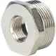Футорка 2"x1/2", никелированная Stout