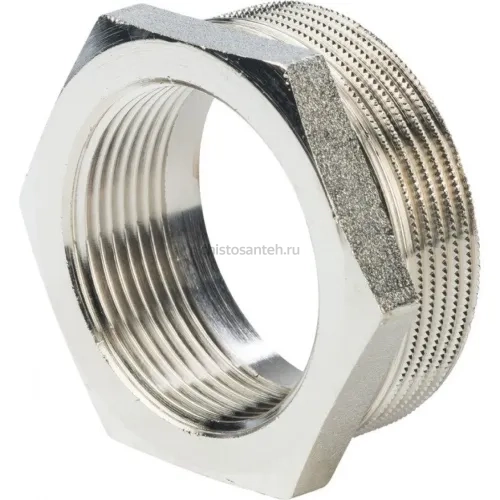 Футорка 2"x1 1/2", никелированная Stout