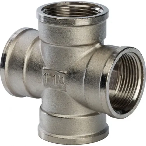 Крестовина ВВ 1 1/4", никелированная Stout