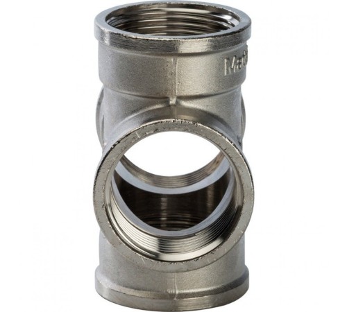 Крестовина ВВ 1 1/4", никелированная Stout Крестовина ВВ 1 1/4", никелированная Stout