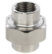 Разъемное соединение, американка ВВ 1/2" никелированное Stout