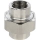 Разъемное соединение, американка ВВ 1/2" никелированное Stout